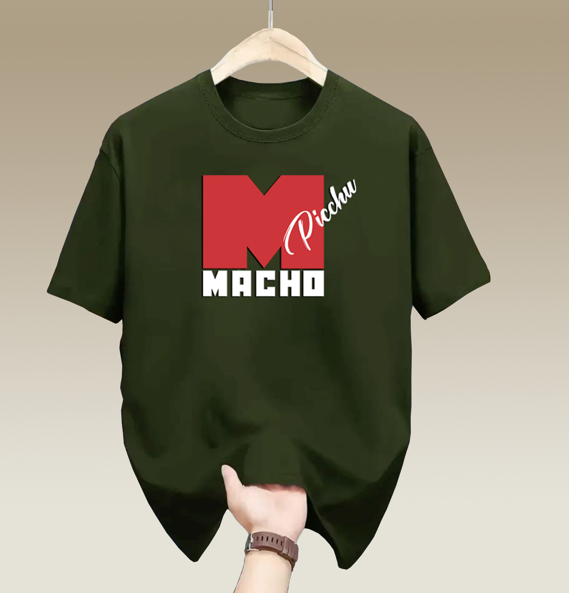 Camiseta Macho-Pichu 1